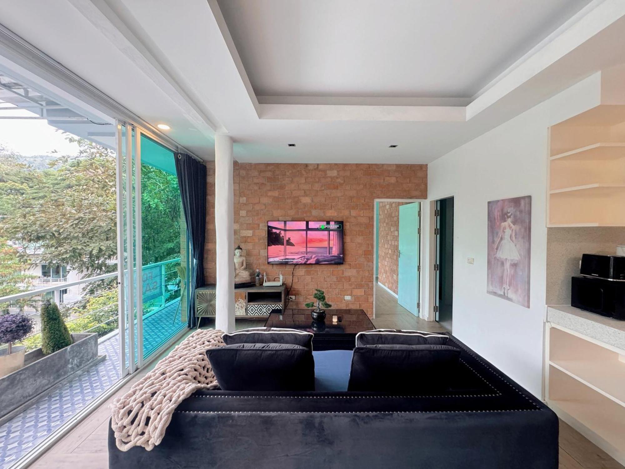 Peaceful Bliss In 81Sqm Top Floor In Kamala Eksteriør billede